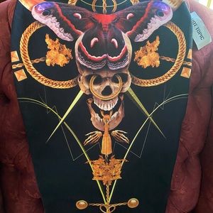 Mayan temple pencil skirt